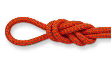 4mm Polyester Accessory Cord - Orange and Gray
